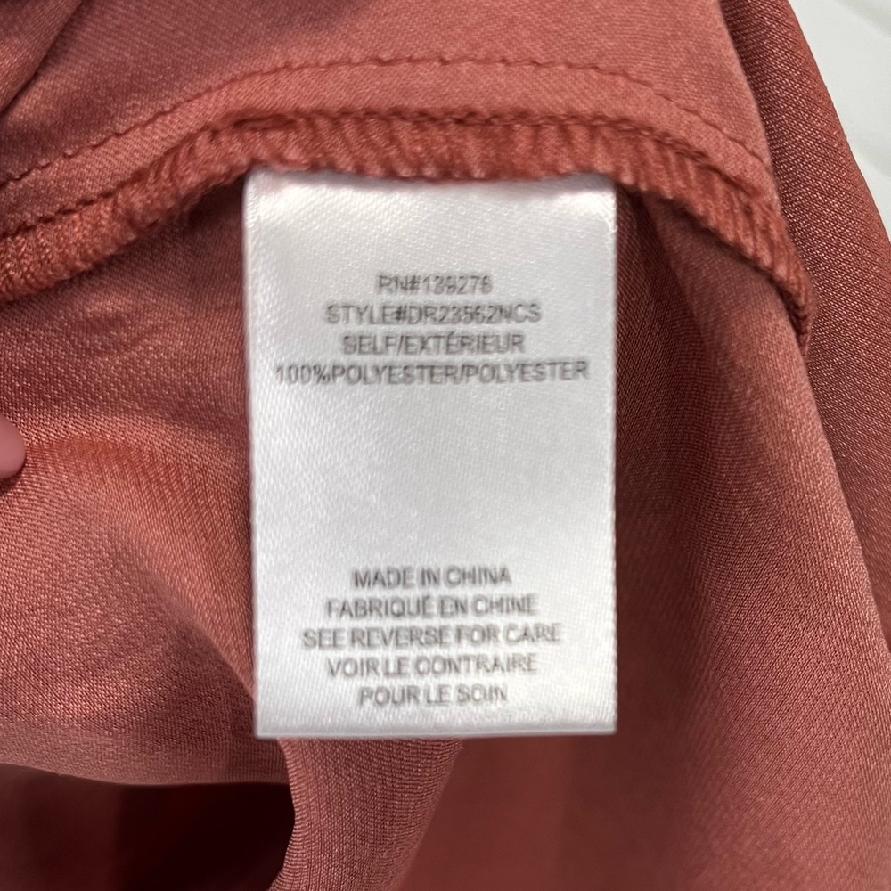 DR2 Women's Ruffled Rust Blouse - Picture 6 of 6